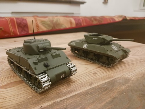 Solido lot sherman plus tank - solido,