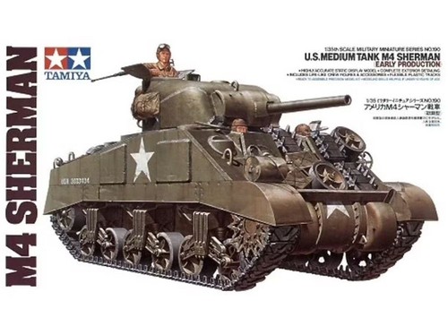 Tamiya medium tank m4 - u.s.,