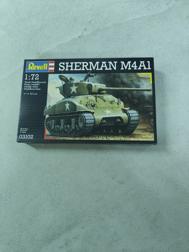Maquette tank revell sherman - tank,